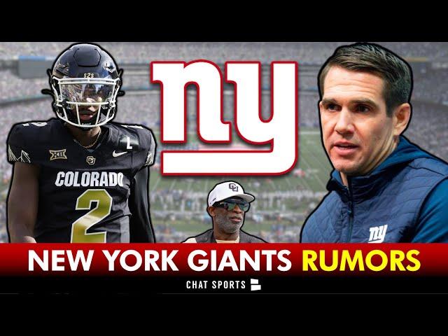  Giants ‘IN LOVE’ With Shedeur Sanders | New York Giants Rumors