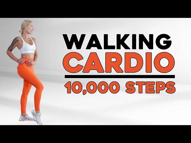 10000 STEPS WALKING WORKOUT | 10K Steps Challenge! 1 Hour Fat Burning Endurance Knee Friendly