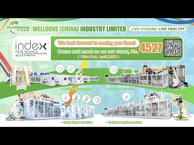 WELLDONE | Welcome to Index 23-World's Leading Nonwoven Exhibition