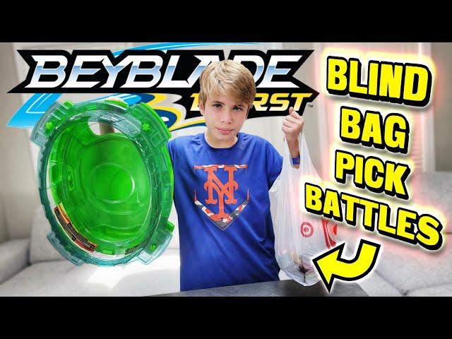 Beyblade Burst Blind Bag Pick Battles in the Interstellar Drop Battle Set - 2 Level Battle Stadium!