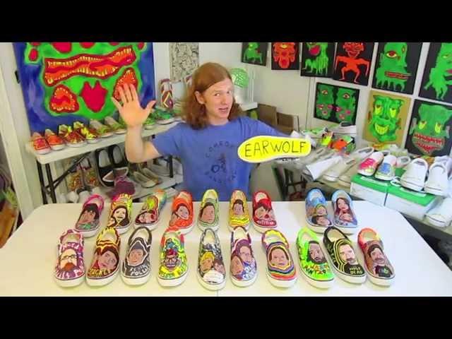 Earwolf Podcast Pairs of Shoes By Guice Mann