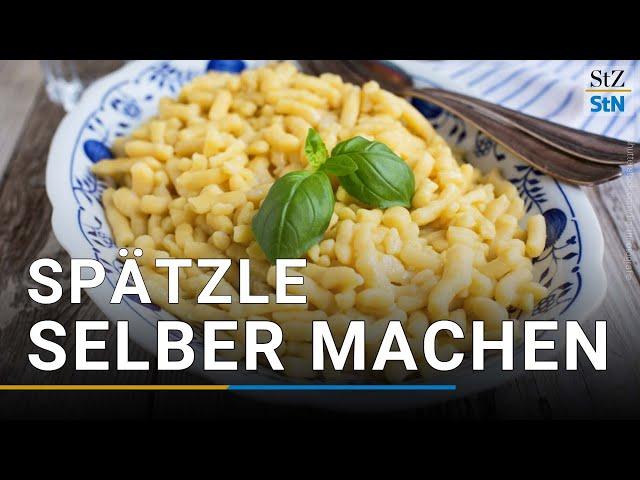 Schwäbische Spätzle selber machen I Omas Rezept