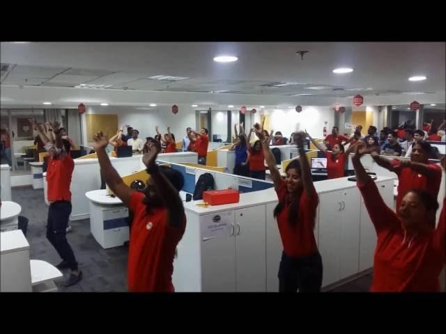 Office Dance Performance - Unbox Fun @ Snapdeal