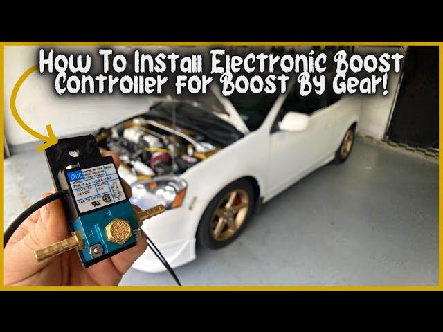 HOW TO INSTALL ELECTRIC BOOST CONTROLLER. TURBO RSX