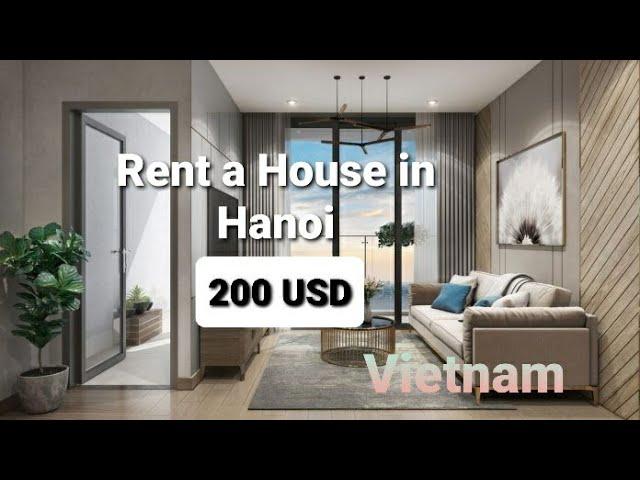 Vietnam Vlogs 1#: House for rent in Hanoi - Vietnam  Green, Beautiful and Cheap