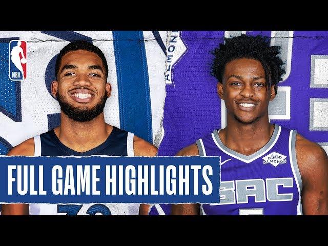 TIMBERWOLVES at KINGS | FULL GAME HIGHLIGHTS | February 3, 2020