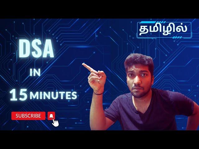 Data Structures & Algorithms in 15 Minutes | Learn DSA with Python in Tamil