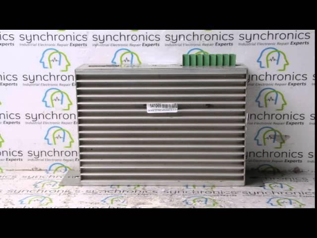 Goebel Electronik GMBH - Servo Control Unit Repaired at Synchronics Electronics Pvt. Ltd.