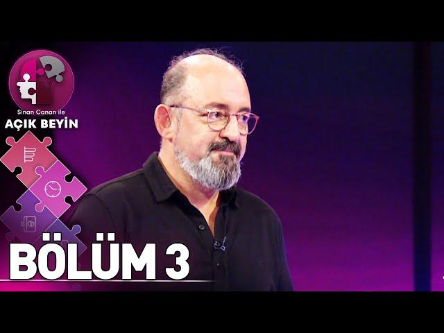 Sinan Canan ile Açık Beyin 3. Bölüm (30 Eylül 2023) - @ProfDrSinanCananileAcikBeyin