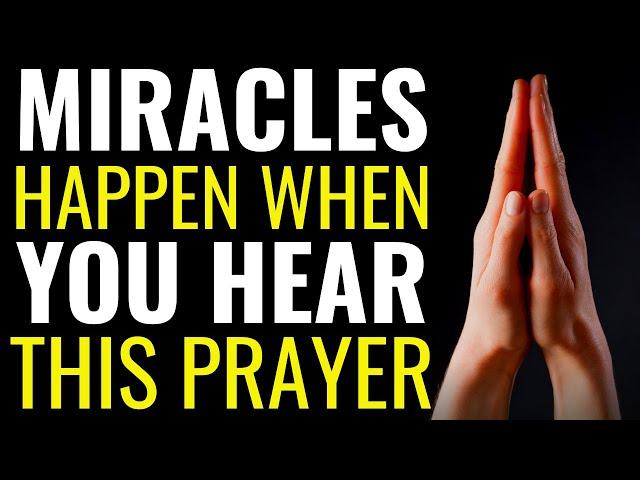 ( ALL NIGHT PRAYER ) MIRACLES HAPPEN WHEN YOU HEAR THIS PRAYER || LET'S BELIEVE GOD FOR YOUR MIRACLE