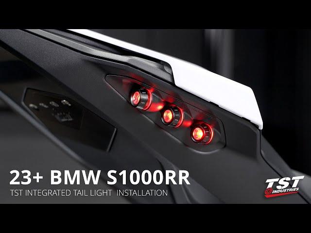 How to install TST In-Tail LED Integrated Tail Light on a 2023 BMW S1000RR by TST Industries