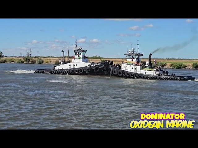 Rc Boat VS Tugboats!