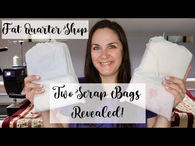 Fat Quarter Shop Mystery Fabric Scrap Bag Reveal!