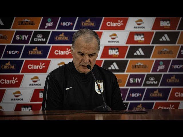 Conferencia de Prensa - Marcelo Bielsa | Perú 1-0 Uruguay | 11-10-24 Eliminatorias Sudamericanas