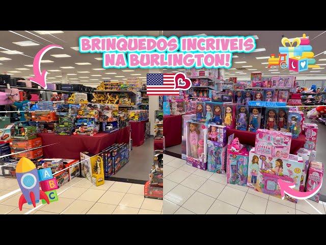 MOSTRANDO OS BRINQUEDOS DA LOJA BURLINGTON NOS ESTADOS UNIDOS, COM PREÇOS #fabialopesoficial #vlog