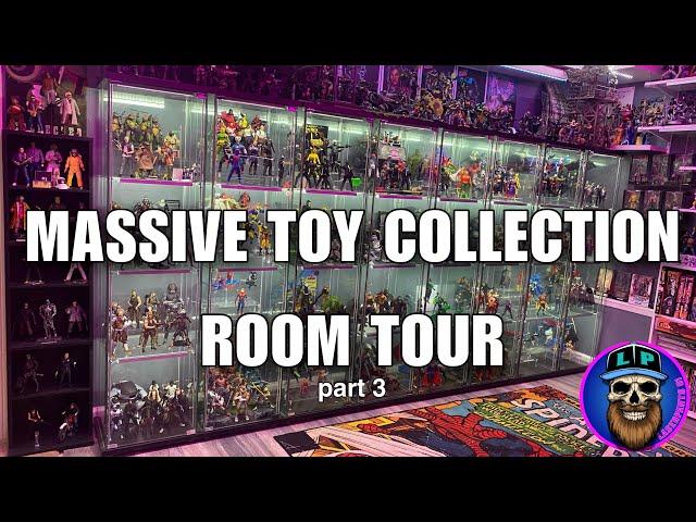 Massive ACTION FIGURE Collection Room Tour | MAFEX  MEZCO VALAVERSE Toys