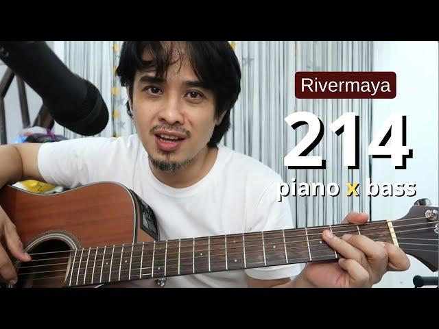 214 Piano Intro , bass intro and outro on acoustic guitar tutorial ni Pareng Don