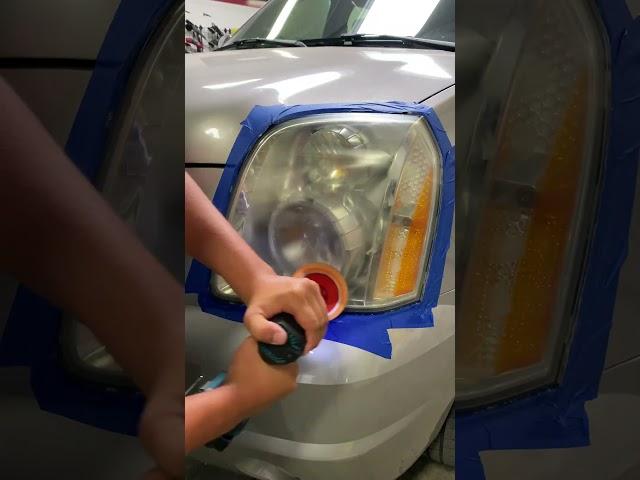 Restore yellowing headlights with Headlight Restorer!
