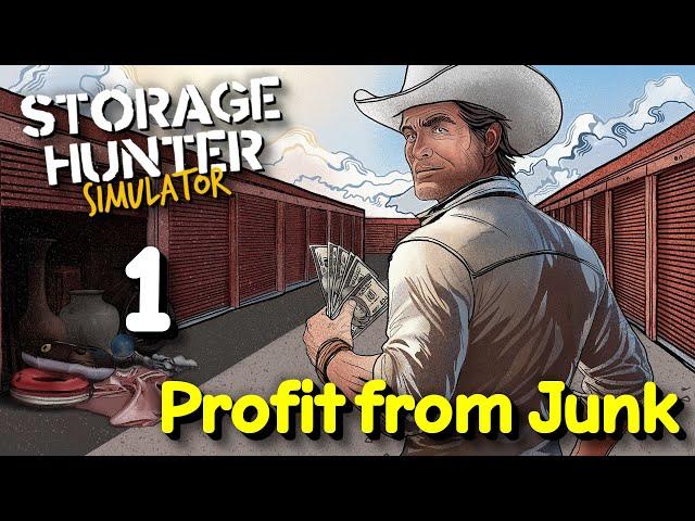 "Profit from Junk" - Storage Hunter Simulator - Episode 1