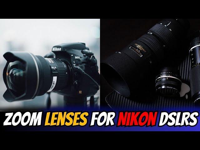 Best Zoom lenses for Nikon DSLRs in 2024 [Photography & Videography]