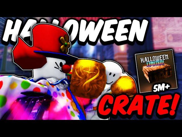 I SPENT 5M+ ON THE NEW HALLOWEEN CRATE ON UNTITLED BOXING GAME AND GOT... (UNTITLED BOXING GAME)