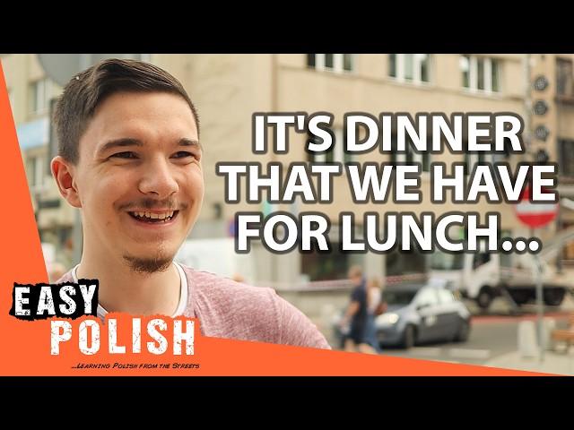 What Does Polish OBIAD Mean - Is It "Lunch" or "Dinner"? | Easy Polish 229