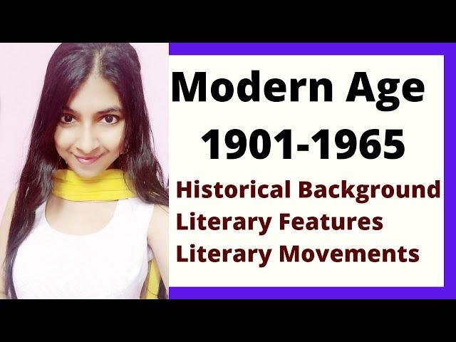 Modern Age | History of English Literature