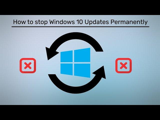 How to Stop Windows 10 Updates Permanently [Windows 10 Version 1903]