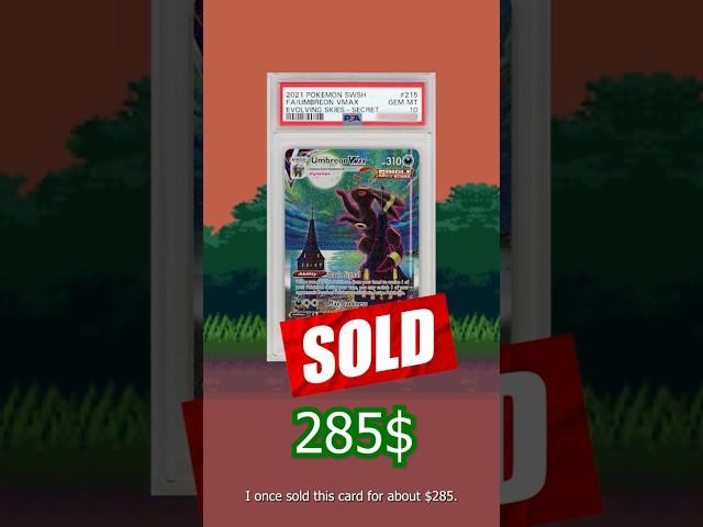 My BIGGEST Pokemon Card Regret Ever - Sold For $285!