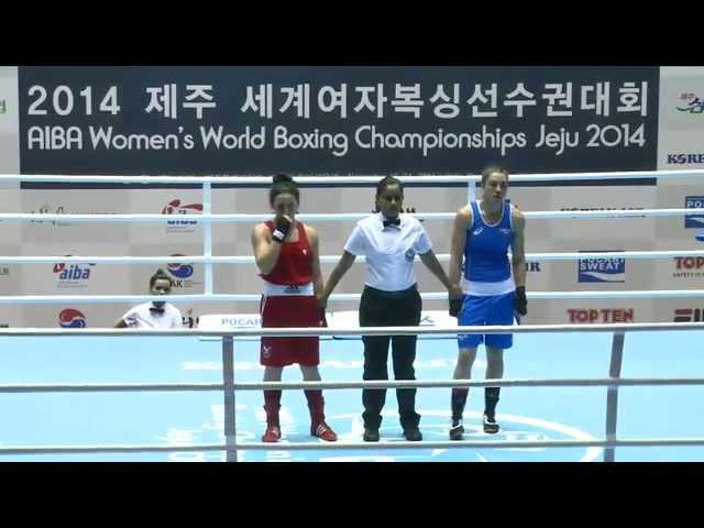 WC 2014: 1/16 - 60 kg   Romina Marenda vs Charlene Jones