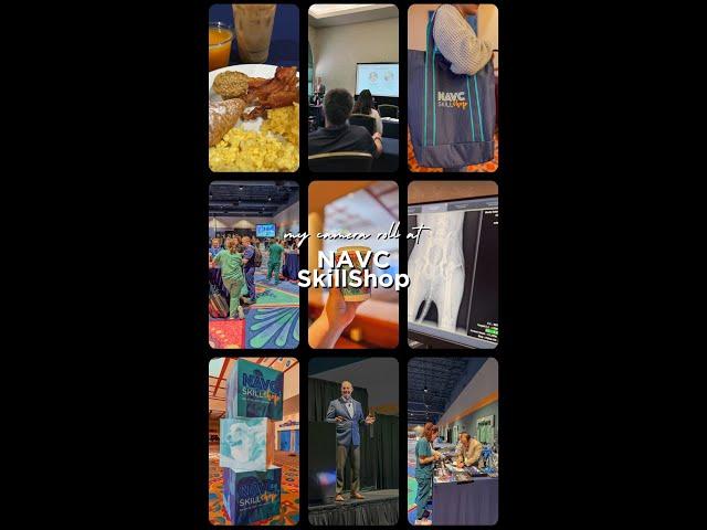 POV: You attended NAVC SkillShop | #VetMed #VetCommunity