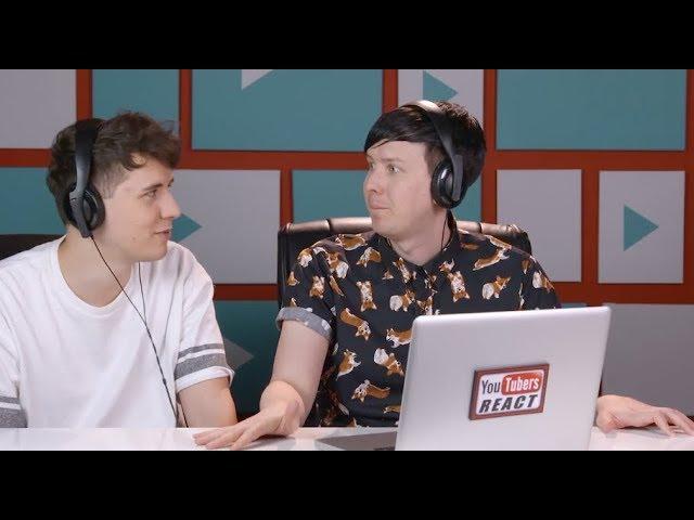 dan and phil react to 90s internet commercials