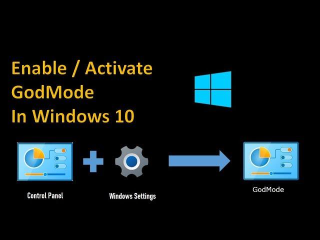 How To Enable/Activate God Mode In Windows 10