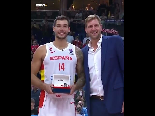 When Juancho Hernangomez got emotional watching his brother Willy win Eurobasket MVP ️