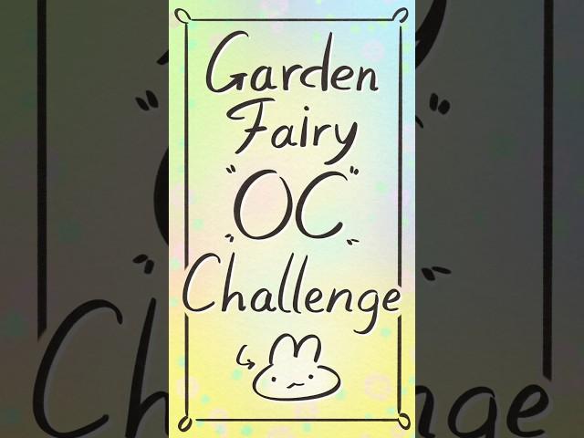 Garden Fairy OC Character🪴 #oc #artchallenge