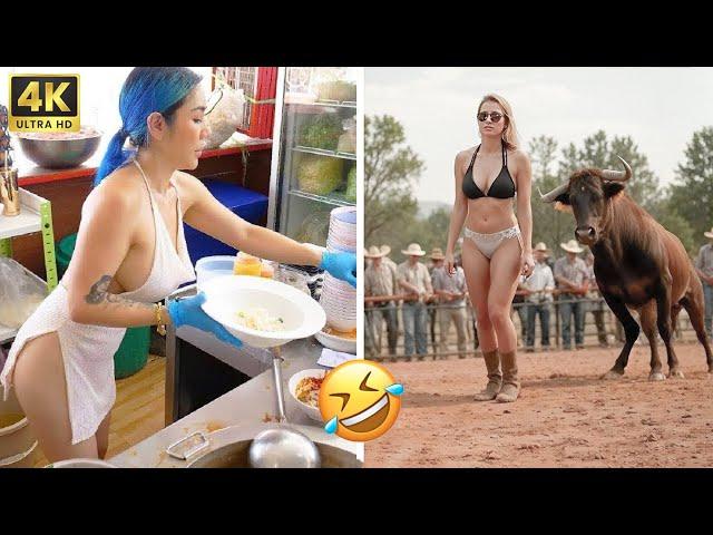 Try Not To Laugh Challenge  ▶ LEVEL 63 | Instant Regret Fails Compilation 2024