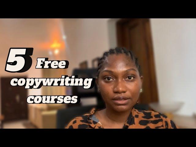 5 FREE copywriting courses for beginners