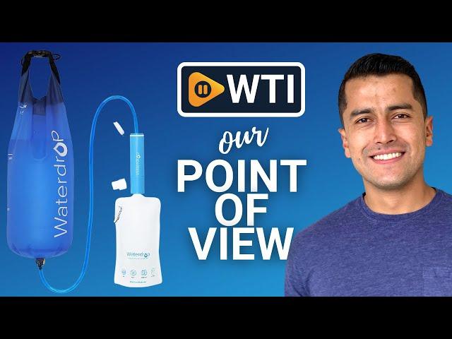 Waterdrop Gravity Water Filter Straws | Our Point Of View