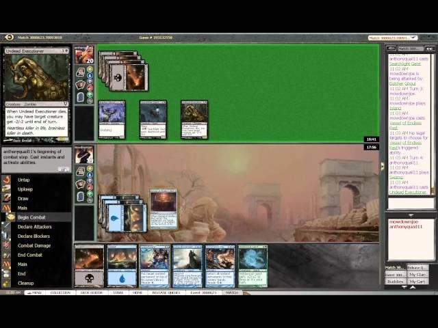 mowdownjoe on MtGO: Drafting Avacyn Restored (Round 3)
