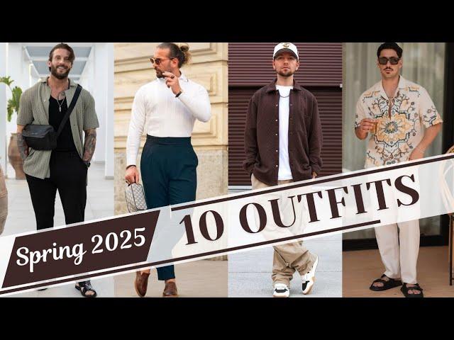 10 Latest Spring Outfit Ideas for Men 2025 | Men's Fashion