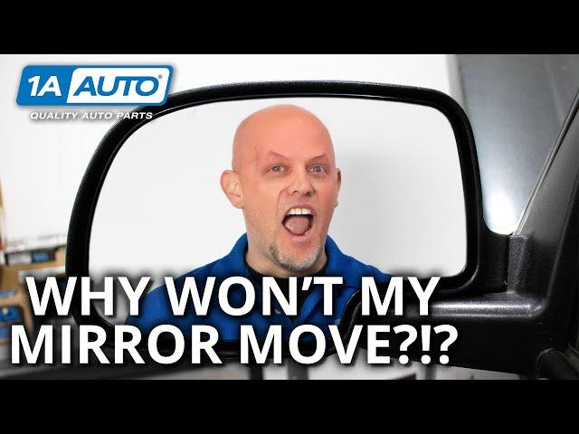 Car's Power Side Mirror Not Working? How to Diagnose Mirror Switches and Motors