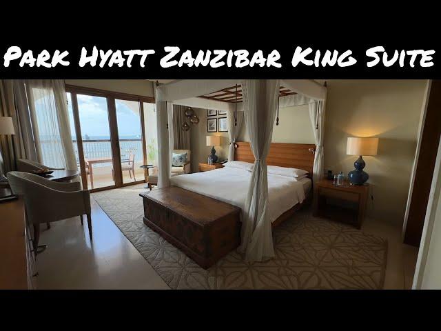 Oceanfront Paradise: Park Suite King Room Tour at Park Hyatt Zanzibar