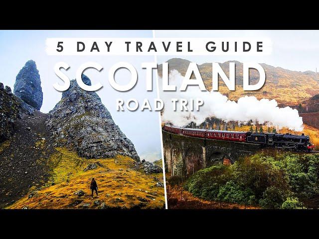 5 DAY SCOTLAND ROAD TRIP ITINERARY | BEST THINGS to DO, EAT & SEE | Travel Guide