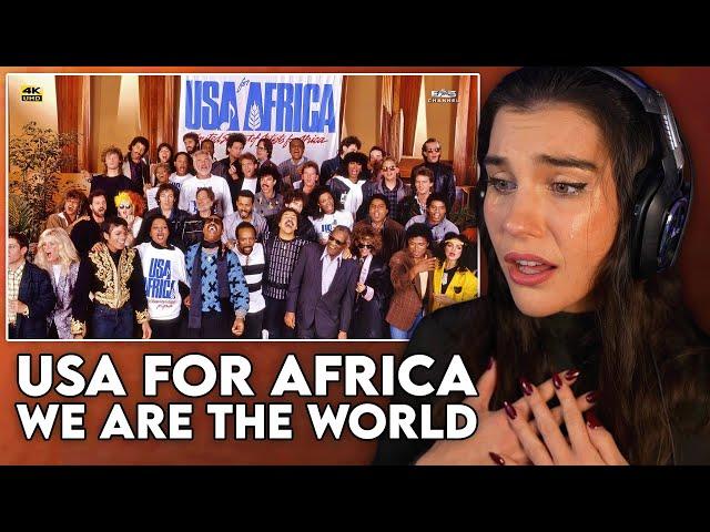 SO EMOTIONAL!!! First Time Reaction to U.S.A. For Africa - "We Are the World"