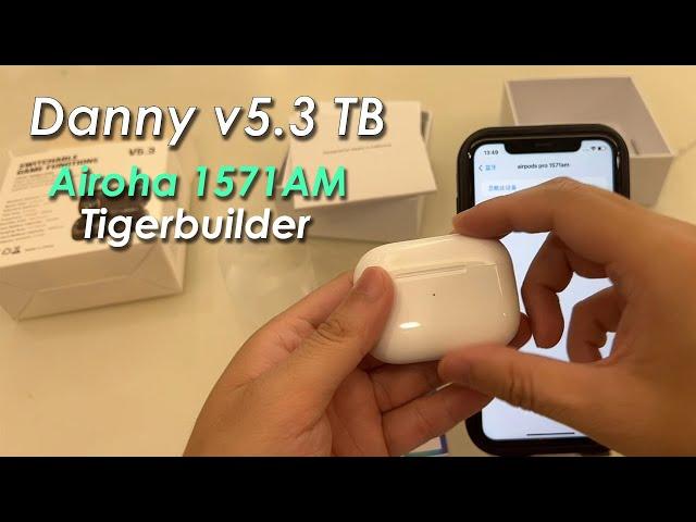 NEW AirPods Pro 2 Clone! Danny v5.3 TB Airoha 1571AM | NEW Adaptive Audio & Conversation Awareness!