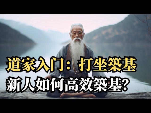 道家靜功秘籍：新人如何高效築基？道家靜功打坐，築基步驟全解！#老人言受益一生  #认知  #为人处世  #人情世故  #悟人生之道 #修行