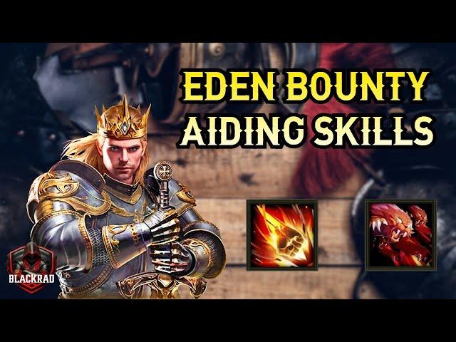 EDEN BOUNTY AIDING SKILLS GUIDE (Beast Queen & Witch Hunter) - Rise of Castles Ice and Fire