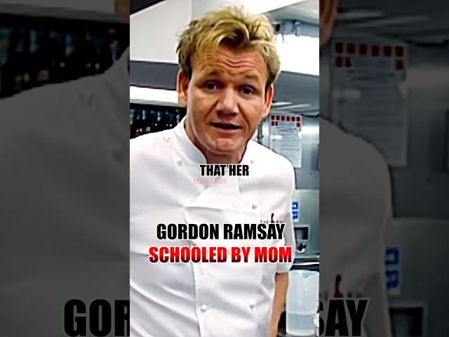 Gordon Ramsay Schooled By His Mom