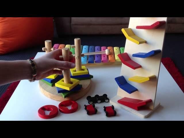 Toy Showcase 2: Xylophone, Rolling Cars, Twist Disk