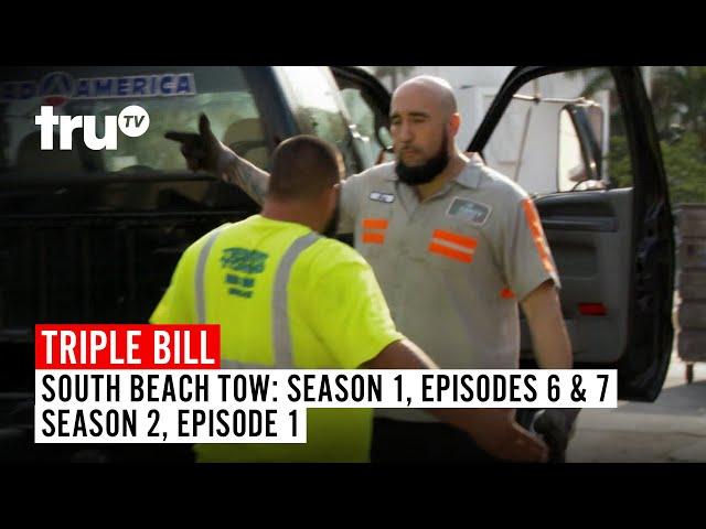 South Beach Tow |  TRIPLE BILL: Seasons 1 & 2 | Watch Full Episodes | truTV